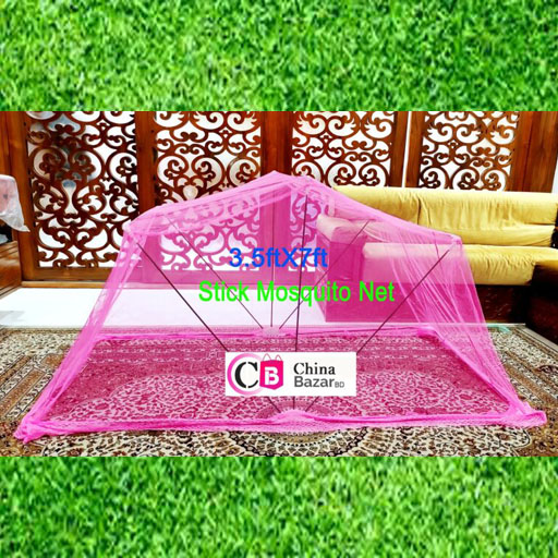 Stick Mosqito Net- Pink Color